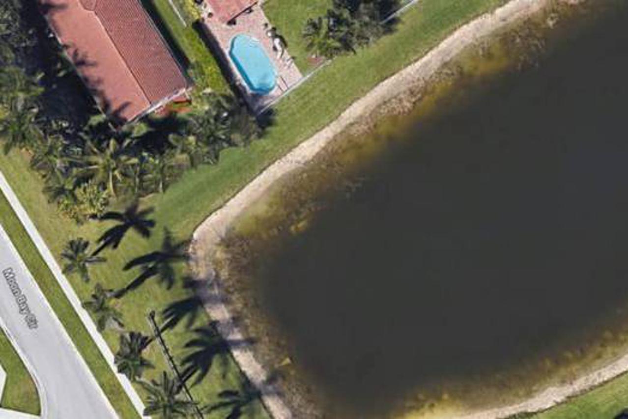 Jezero gdje je pronađeno vozilo preko Googleovih karti