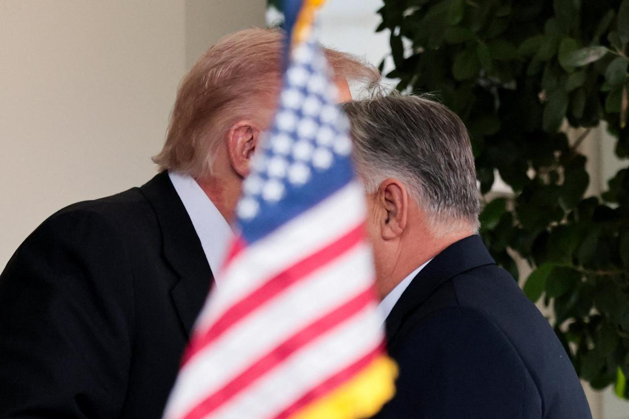 U.S. President Trump meets with Hungary's Prime Minister Orban at the White House