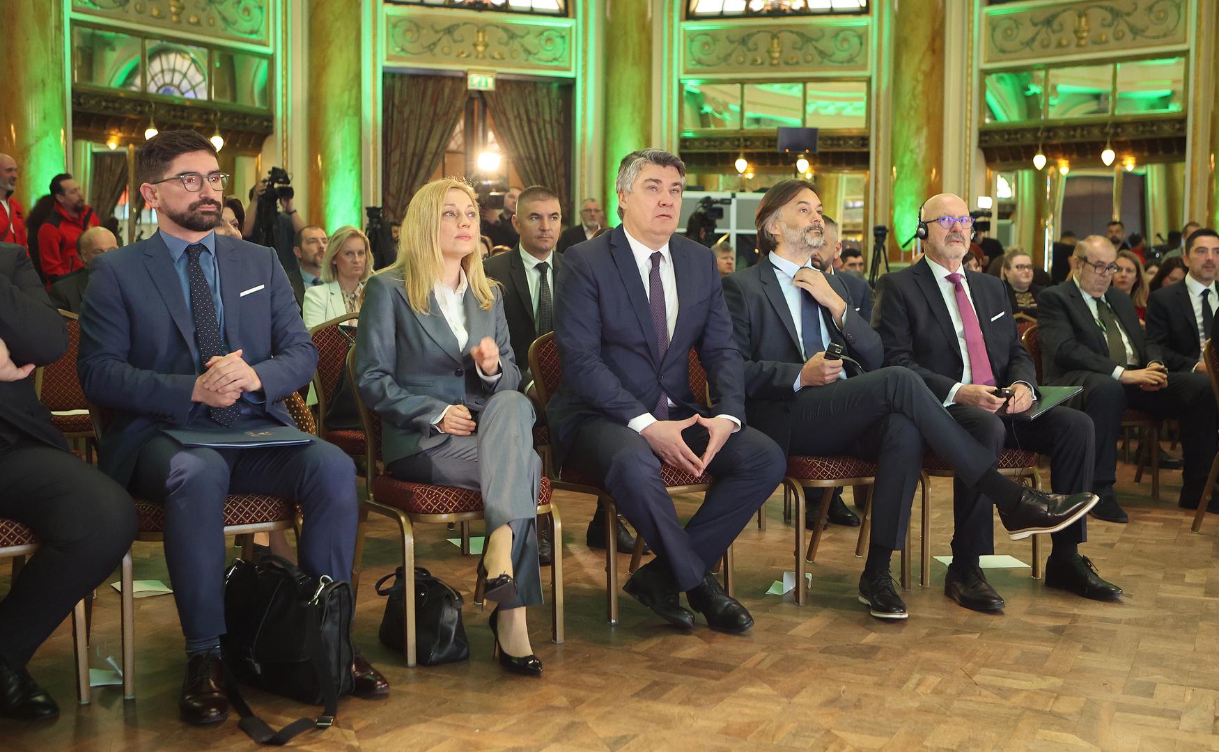 26.04.2022., Zagreb - Konferencija "Hrvatska kakvu trebamo - Zelenim razvojem protiv klimatske krize" odrzana u hotelu Esplanade. Photo: Marko Prpic/PIXSELL