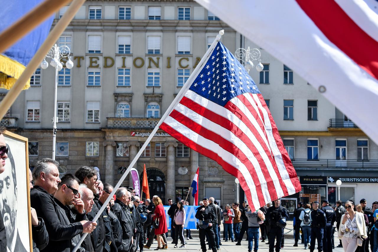 Marš Autohtone Hrvatske stranke prava i Kluba Hrvatskih domoljubnih snaga
