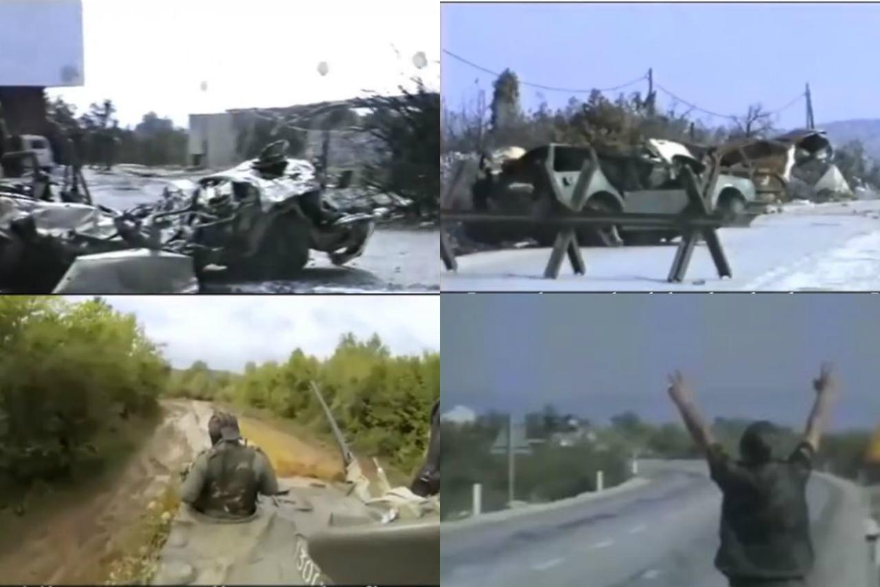 Domovinski rat - video (Sjeverna Dalmacija)