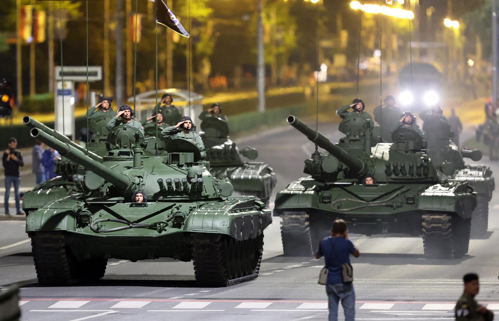 Više od 500 borbenih i neborbenih vozila moći će se danas vidjeti na vojnom mimohodu na zagrebačkim ulicama koji počinje u 17 sati