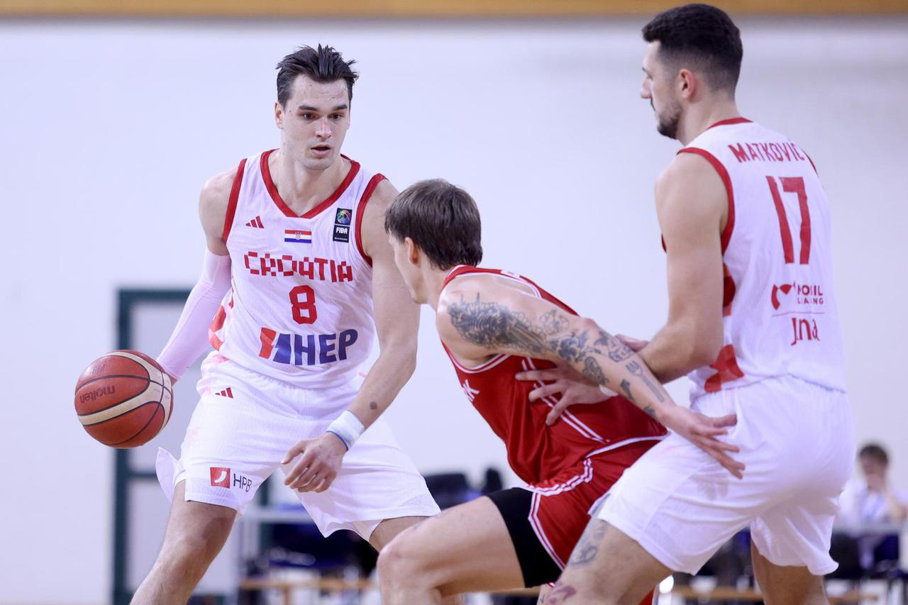 Susret Hrvatske i Danske u pretkvalifikacijama za Svjetsko košarkaško prvenstvo