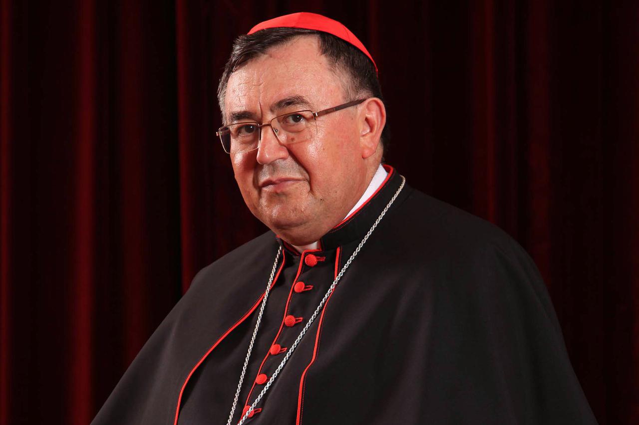 Vrhbosanski nadbiskup, kardinal Vinko Puljić