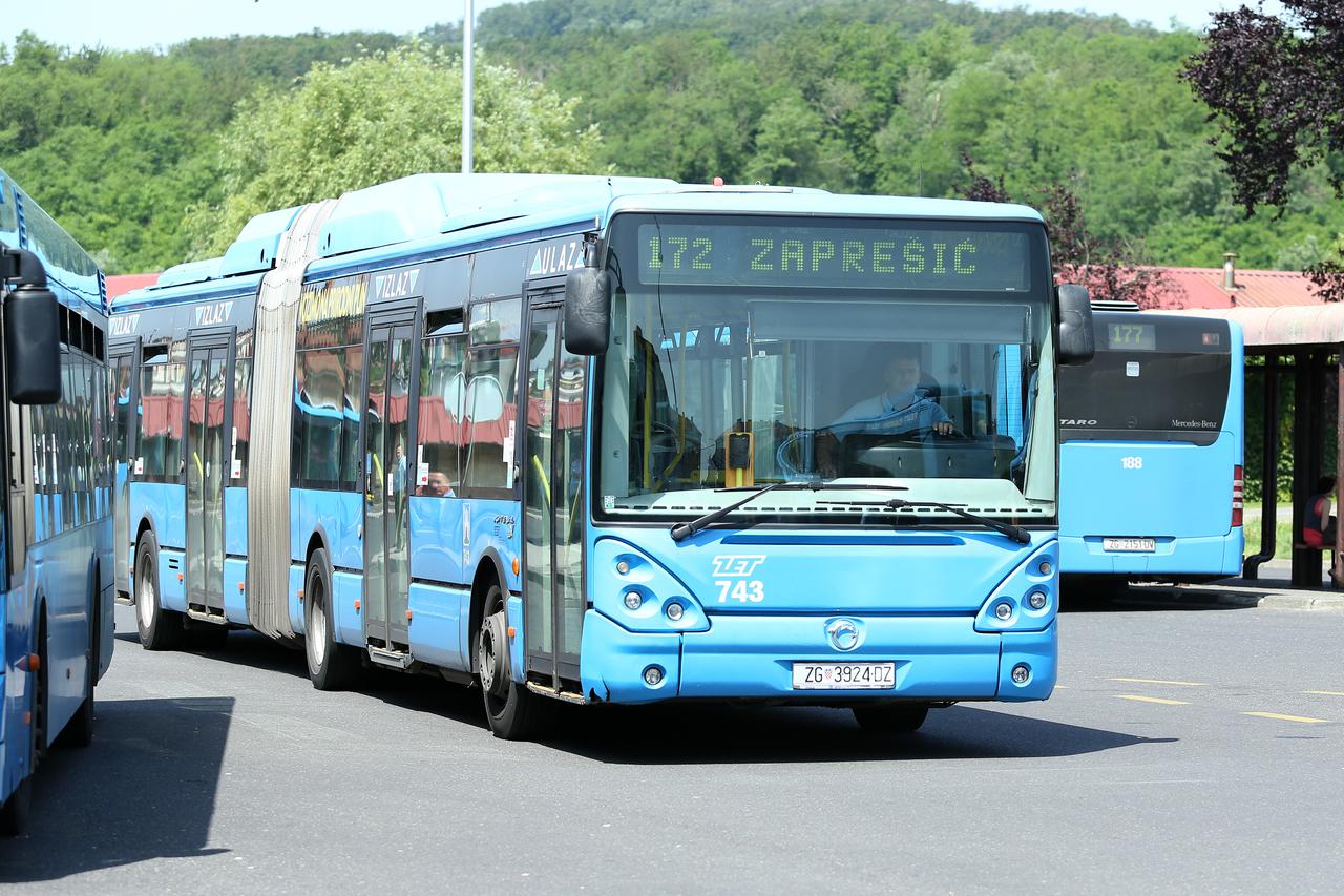 Zagreb: Okretište tramvaja i autobusa na Črnomercu