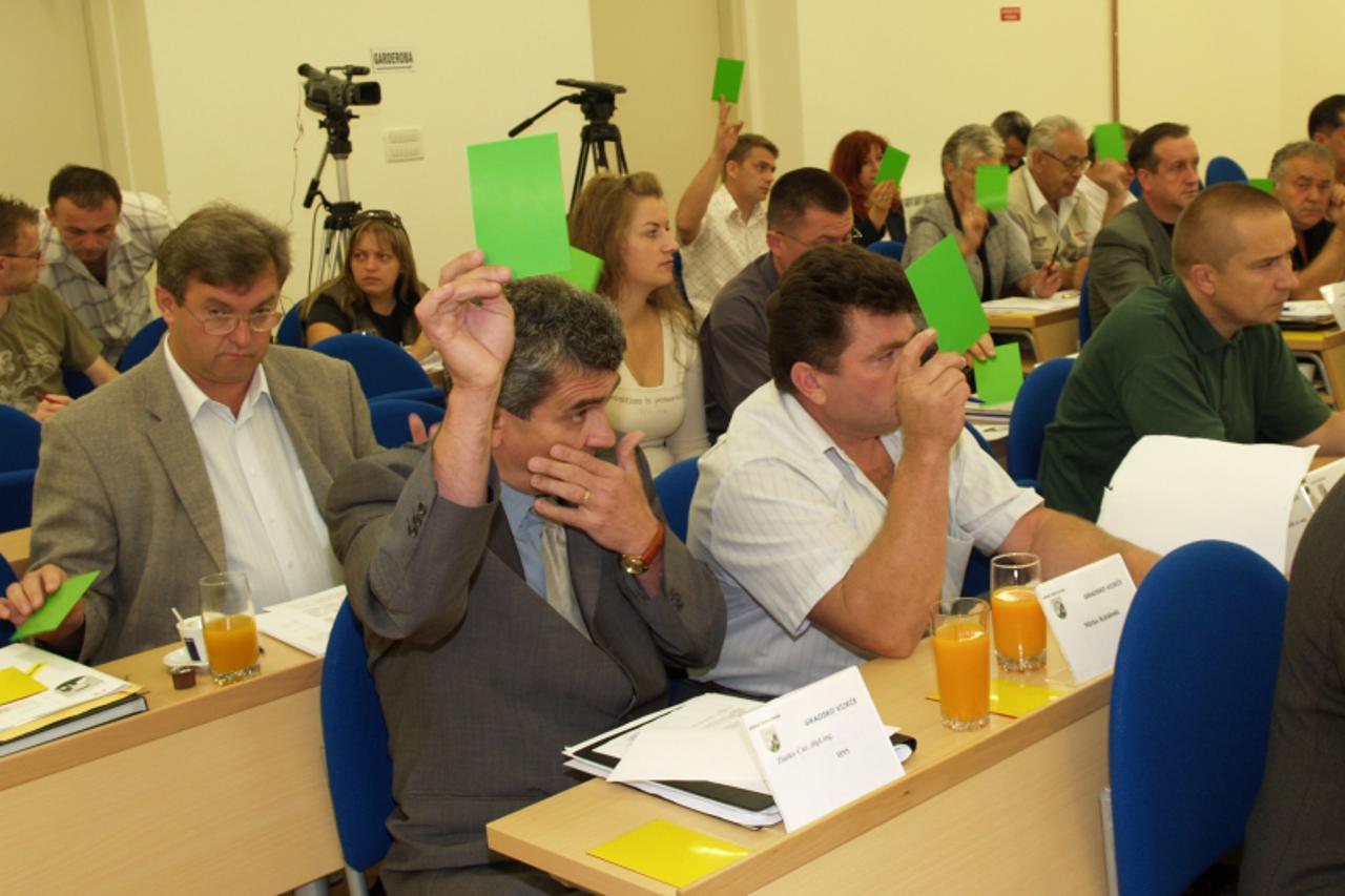'12.05.2010., Bjelovar - Detalj s Gradskog vijeca Photo: Damir Spehar/PIXSELL'