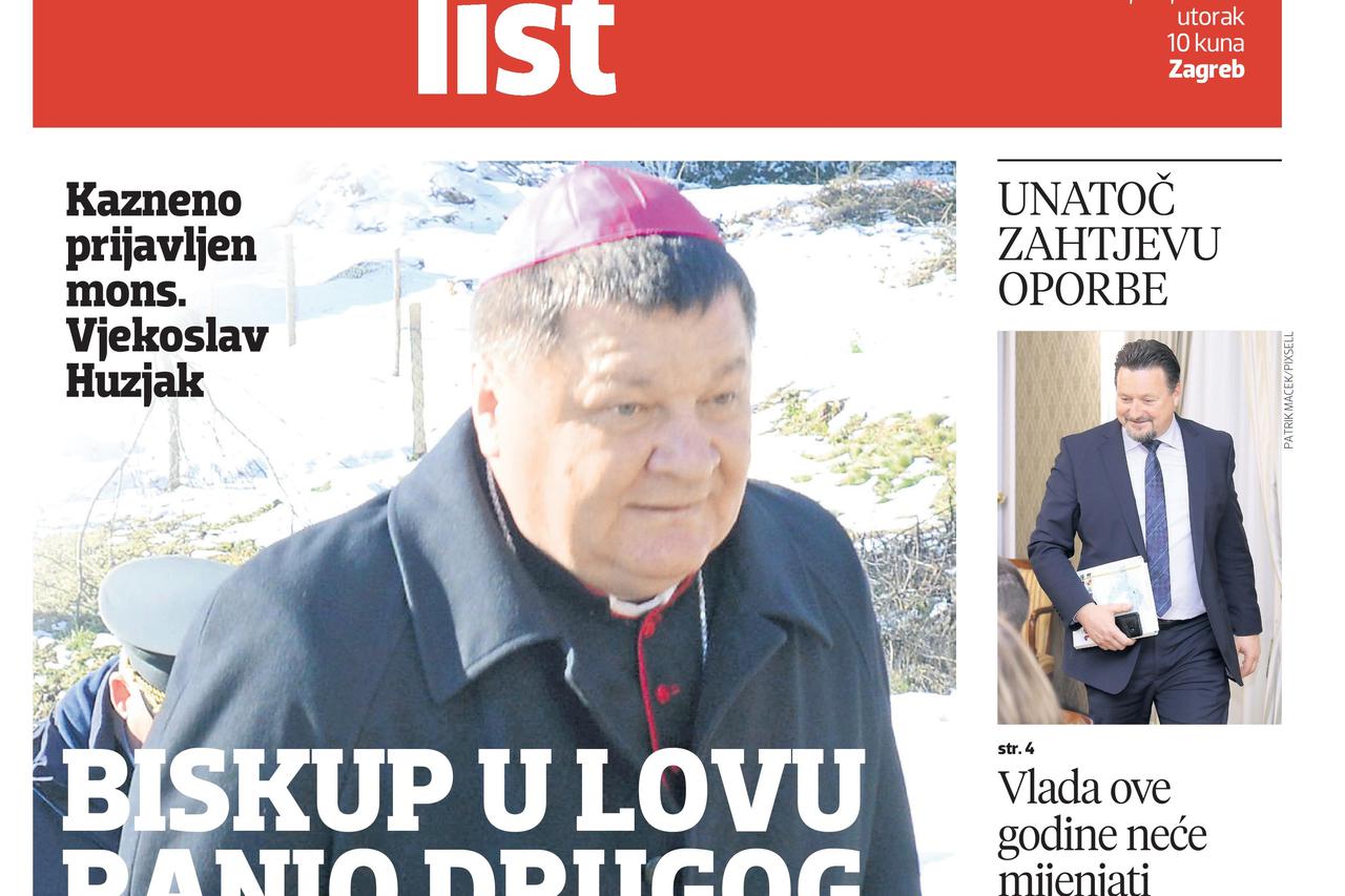 Naslovnica 15. 1. 2019.
