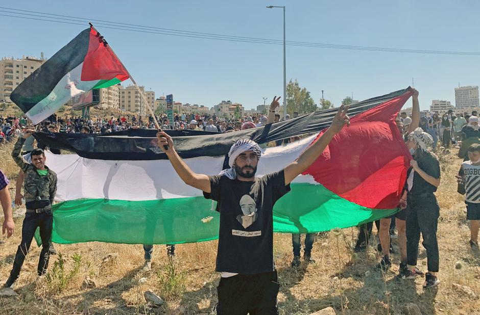 Palestinian solidarity protest