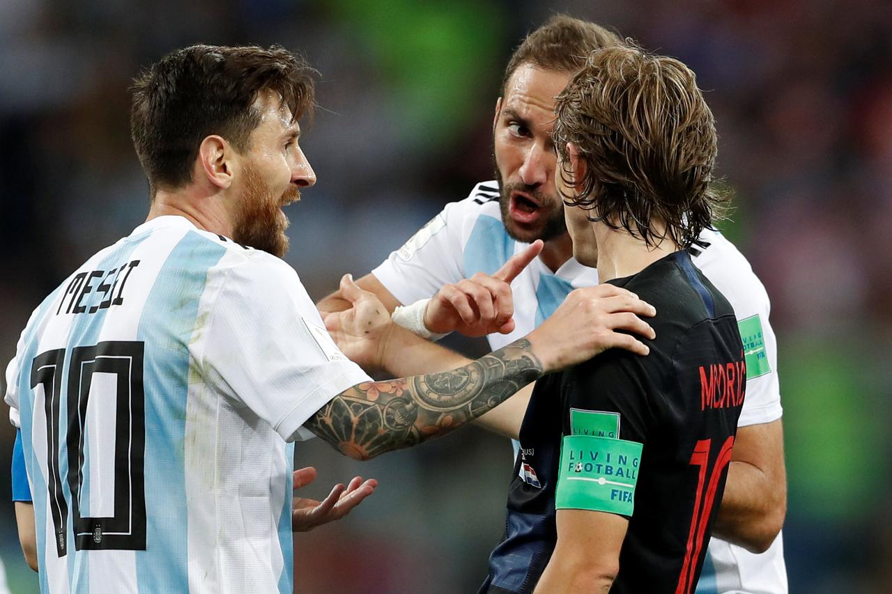 Luka Modrić i Lionel Messi