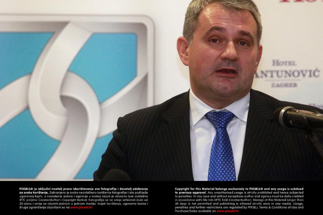 '28.11.2012., Zagreb - U hotelu Antunovic odrzana konfetrencija pod nazivom, Poslovna ocekivanja u 2013. godini, Davor Majetic  . Photo: Zarko Basic/PIXSELL'