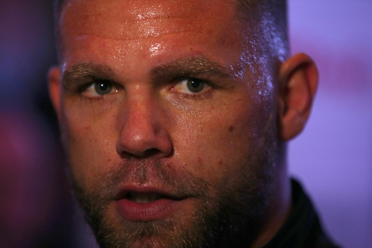 Josh Warrington and Carl Frampton Public Workouts - National Football Museum