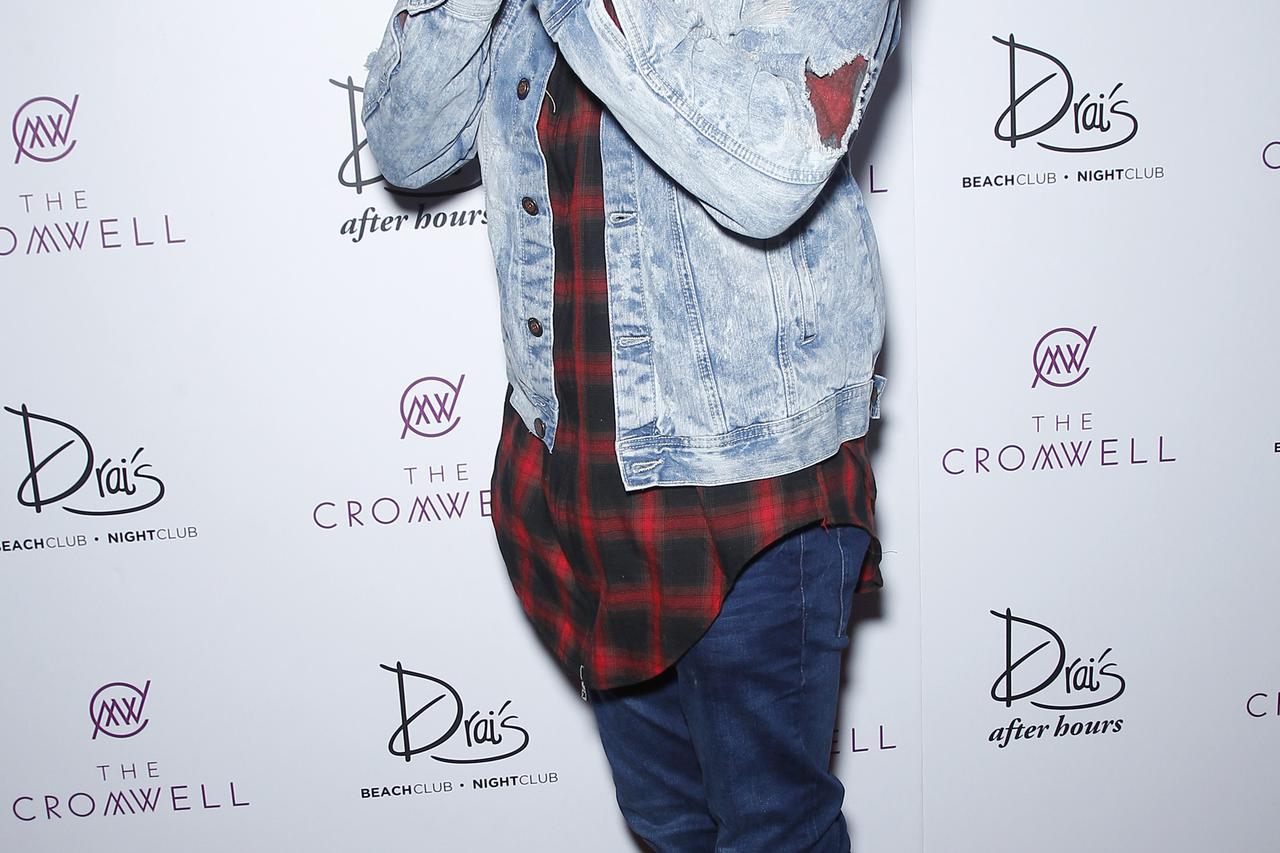 No UK - No US: 01 January 2016 - Las Vegas, Nevada -  Chris Brown.  Chris Brown delivers the first performance of 2016 at Drai's Nightclub Las Vegas. Photo Credit: MJT/AdMedia/IPA/PIXSELLPhoto: IPA/PIXSELL