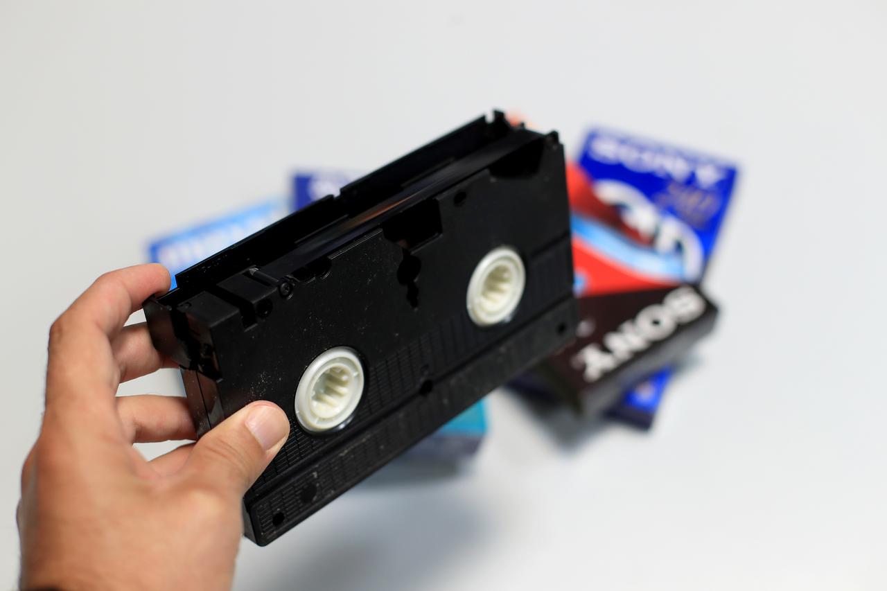 VHS video kazete