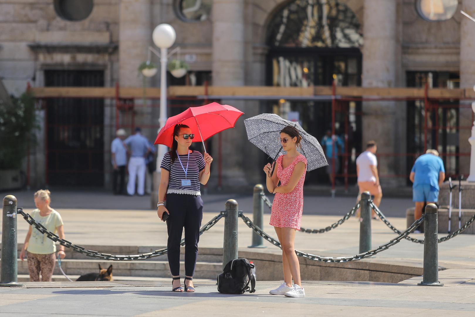 22.8.2023. Zagreb: Gradska svakodnevica usred toplinskog vala Photo: Mia Slafhauzer/PIXSELL
