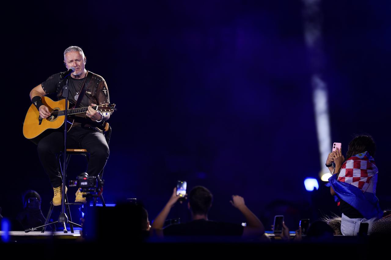 Veliki koncert Marka Perkovića Thompsona u Sinju