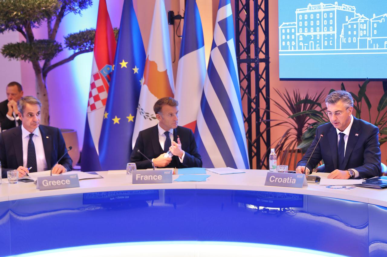 Split: Početak prve radne sesije sastanka na vrhu MED9 „Otporni Mediteran u srcu snažnije Europe“