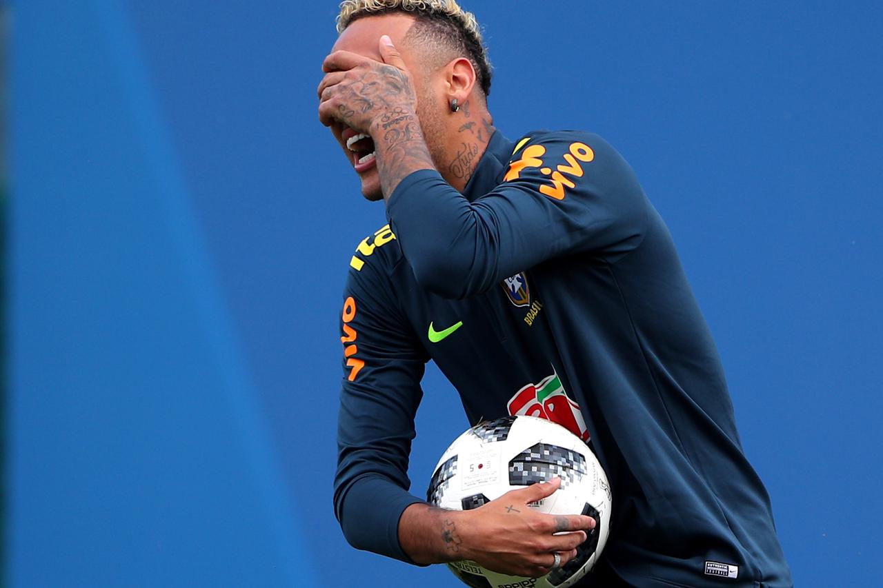 Neymar trening Brazil