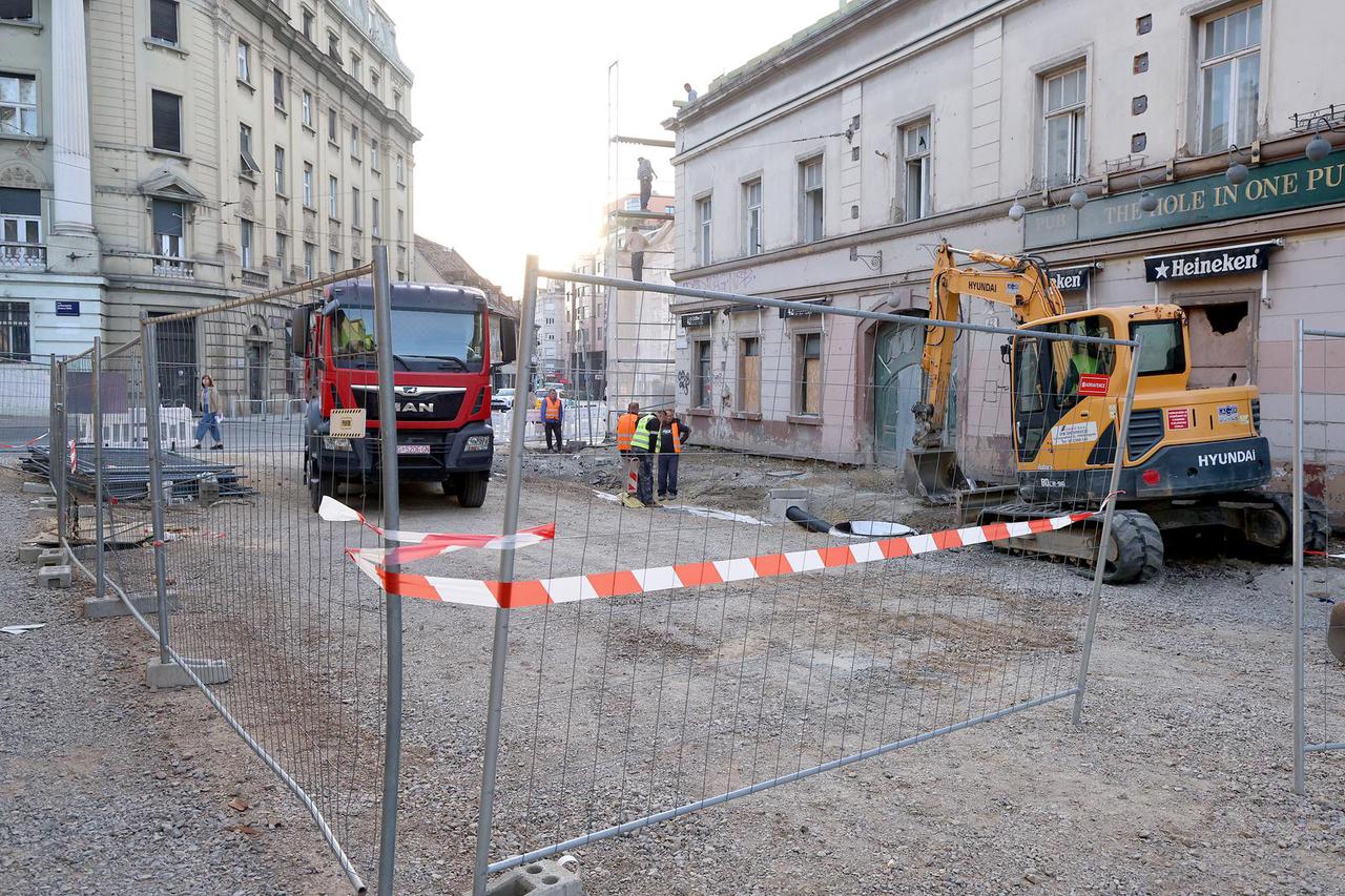 Zagreb: Radovi u Staroj Vlaškoj su u punom jeku