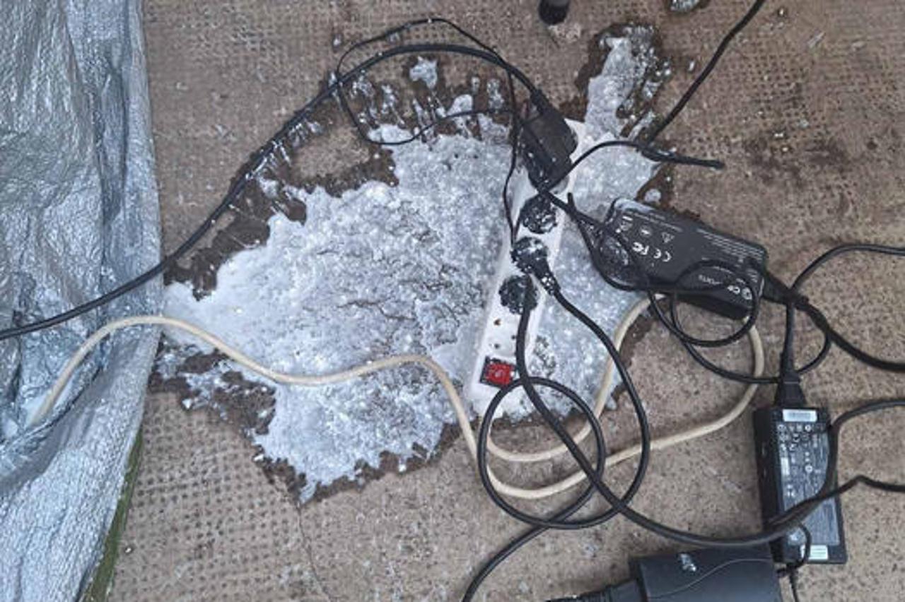 Muškarac uzrokovao kratki spoj