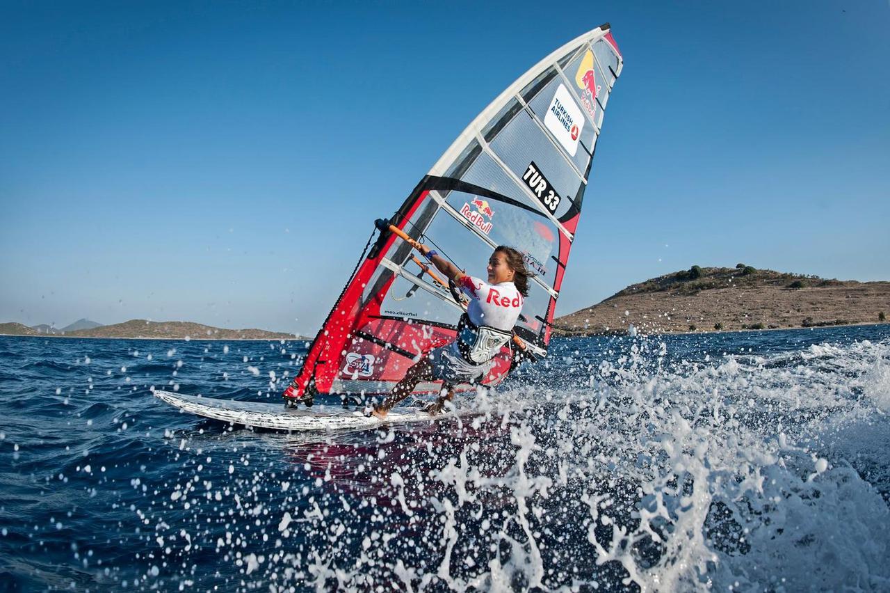 Lena Erdil performing during training in Bodrum, Turkey on July 07th 2011.  // Lukasz Nazdraczew/Red Bull Content Pool // P-20120217-90383 // Usage for editorial use only // Please go to www.redbullcontentpool.com for further information. //