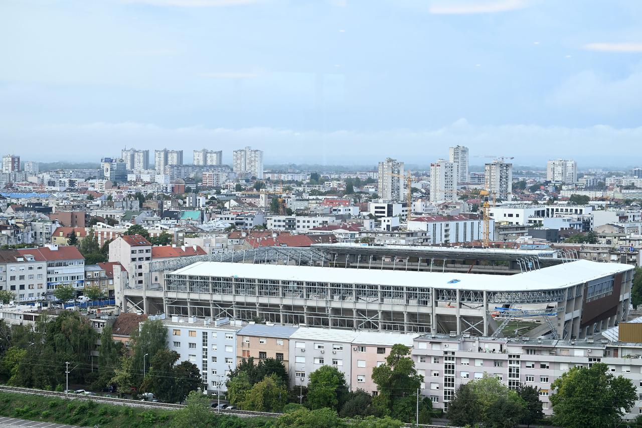 Zagreb: Stadion u Kranjčevićevoj u izgradnji