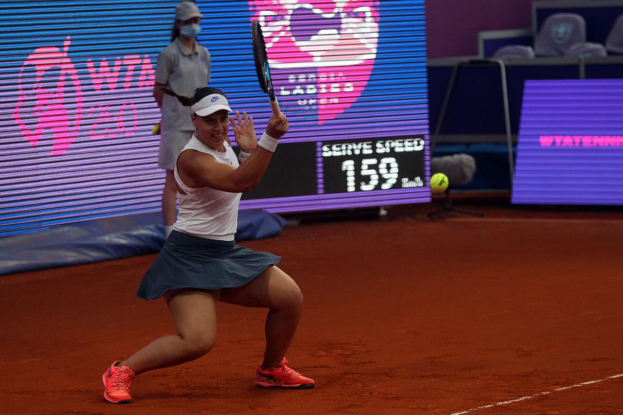 Beograd: Ana Konjuh predala finale zbog ozljede desnog kuka
