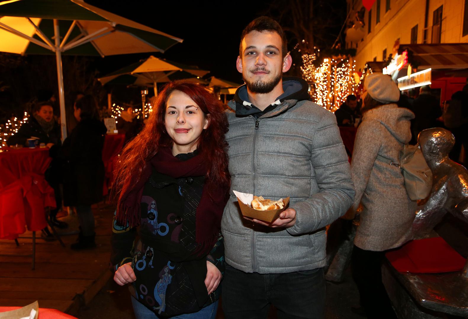 A Anastasia Dražina i Krešimir Čošić sarmu sa sirom koju nudi After