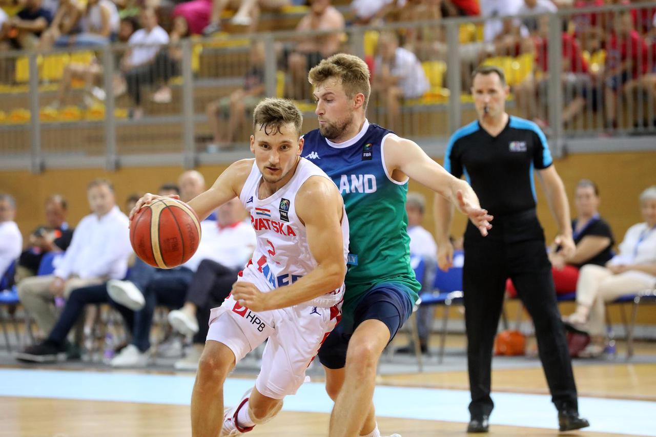 Opatija: Košarkaška utakmica Hrvatska - Irska