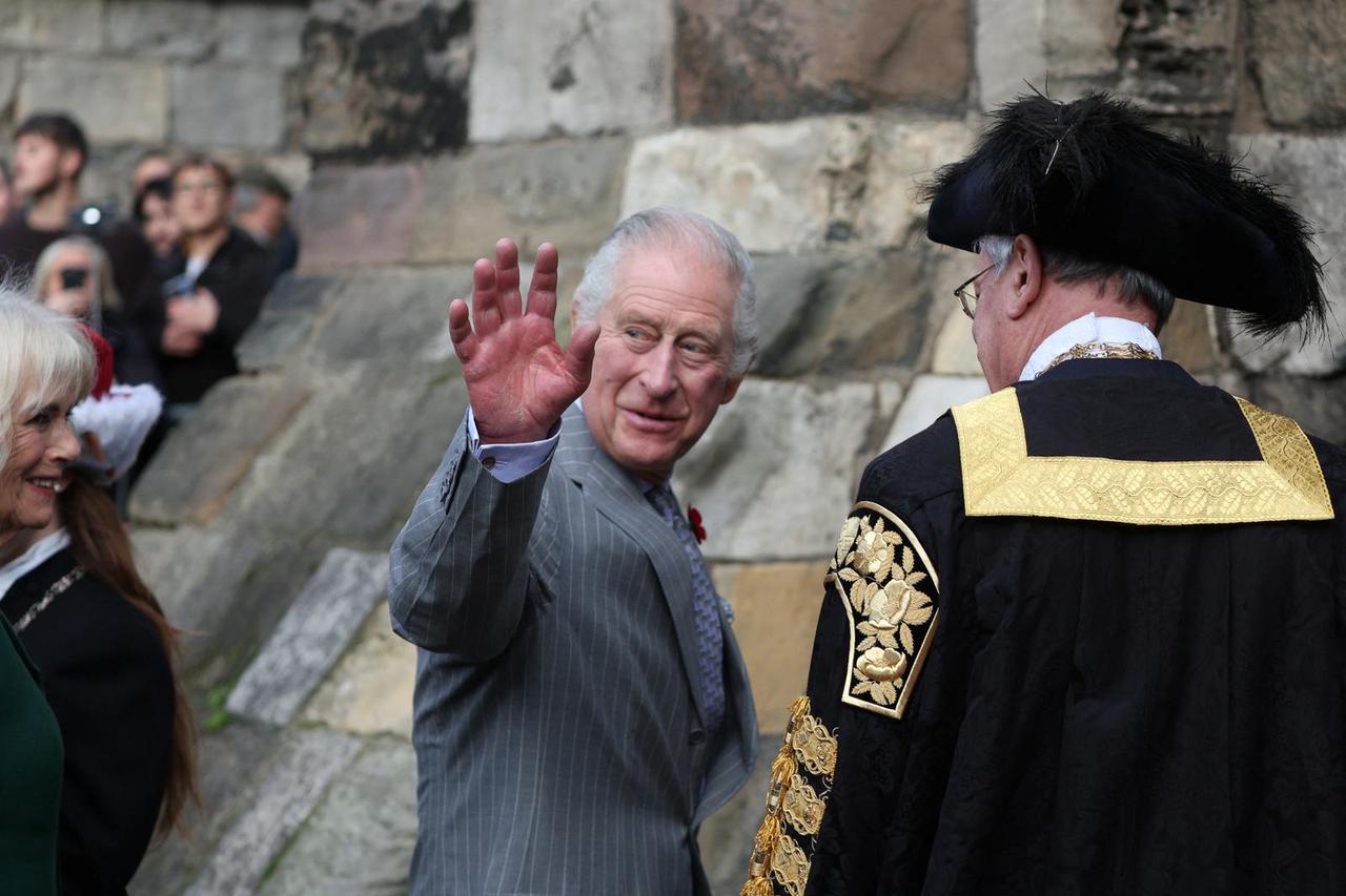 King Charles tours Yorkshire