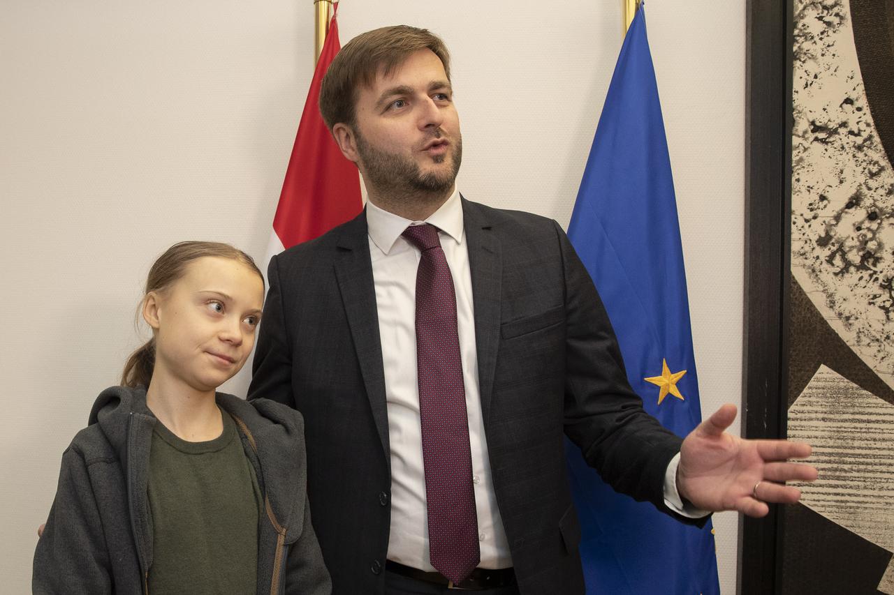 Tomislav Ćorić i Greta Thunberg