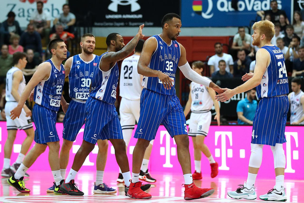 Prva utakmica doigravanja prvenstva Hrvatske za košarkaše, KK Cibona - KK Zadar