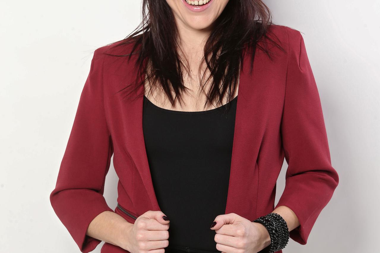 20.01.2014., Zagreb - Hana Hegedusic, kazalisna, televizijska i filmska glumica.  Photo: Sanjin Strukic/PIXSELL