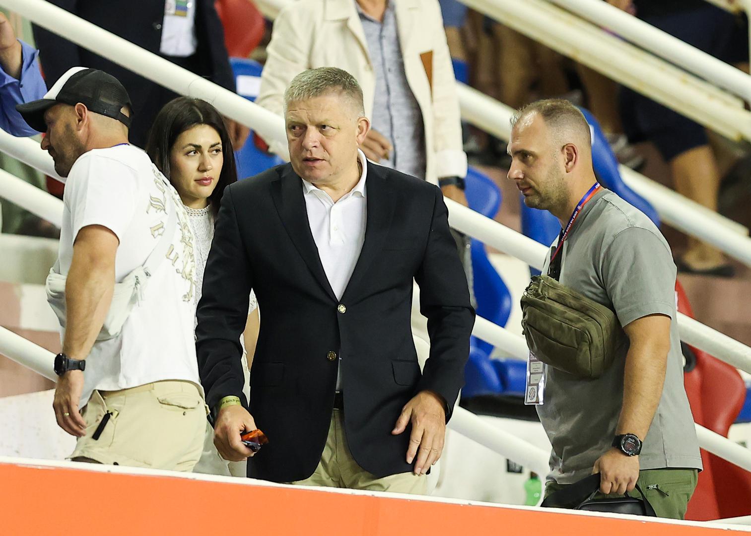 Na tribinama je bio i slovački premijer Robert Fico, čiji je dolazak izazvao veliko zanimanje s obzirom na to da je riječ o jednom od najeksponiranijih europskih političara.
