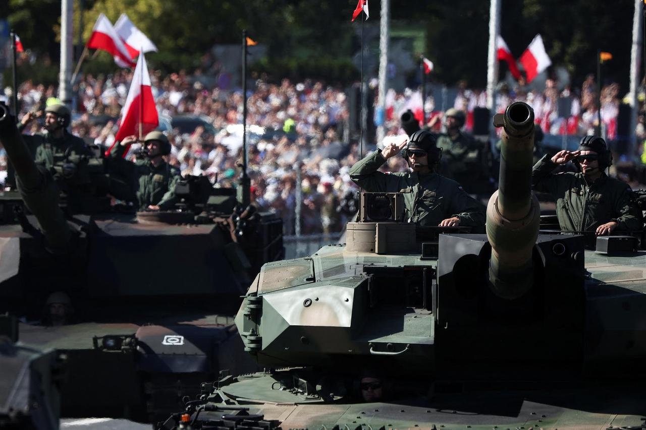 Poland's Armed Forces Day celebrations, in Warsaw