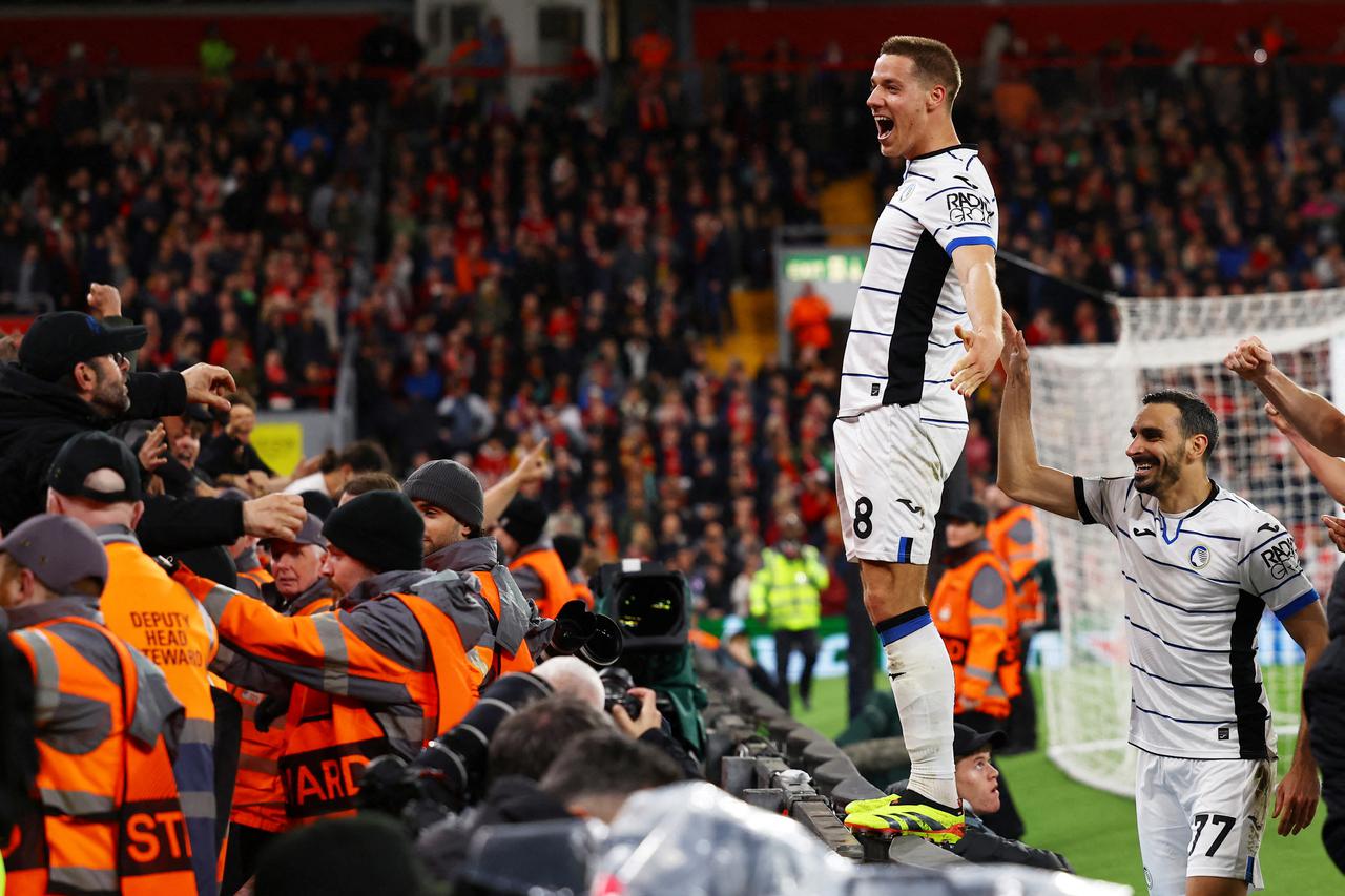 Europa League - Quarter Final - First Leg - Liverpool v Atalanta