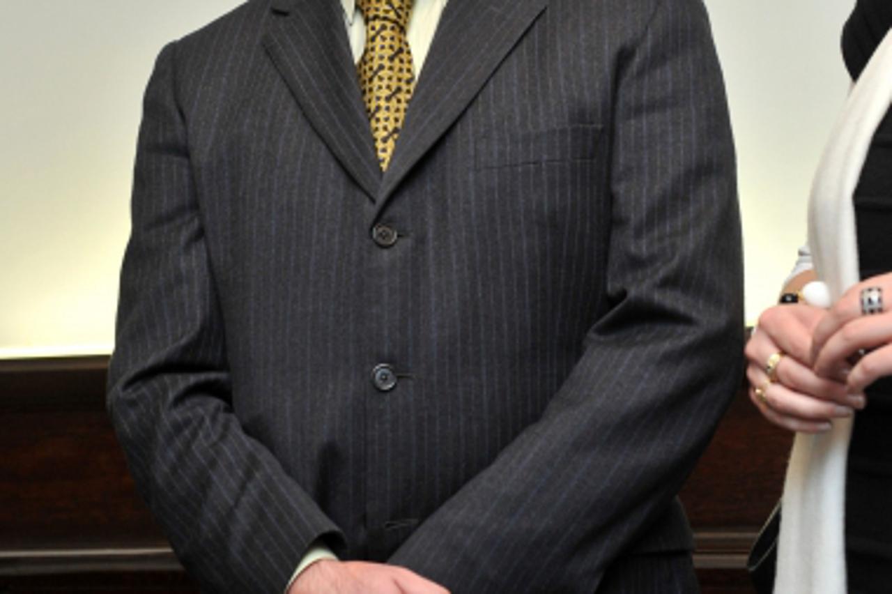 '15.01.2010., Zagreb - Otvorenje knjiznice Gradske skupstine u Starogradskoj vijecnici, Cirilometodska 5. Igor Radjenovic.  Photo: Marko Lukunic/PIXSELL'