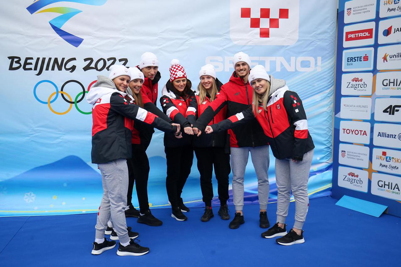 Zagreb: Susret s olimpijcima, skorašnjim putnicima na Zimske olimpijske igre u Peking 2022.