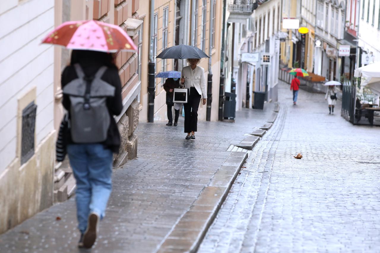 Zagreb: Za kraj radnog dijela tjedna uz južinu i kiša