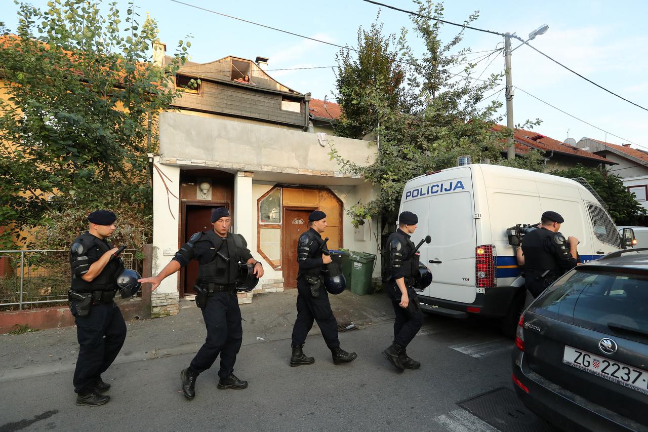 Mjesto pucnjave u Vukomercu