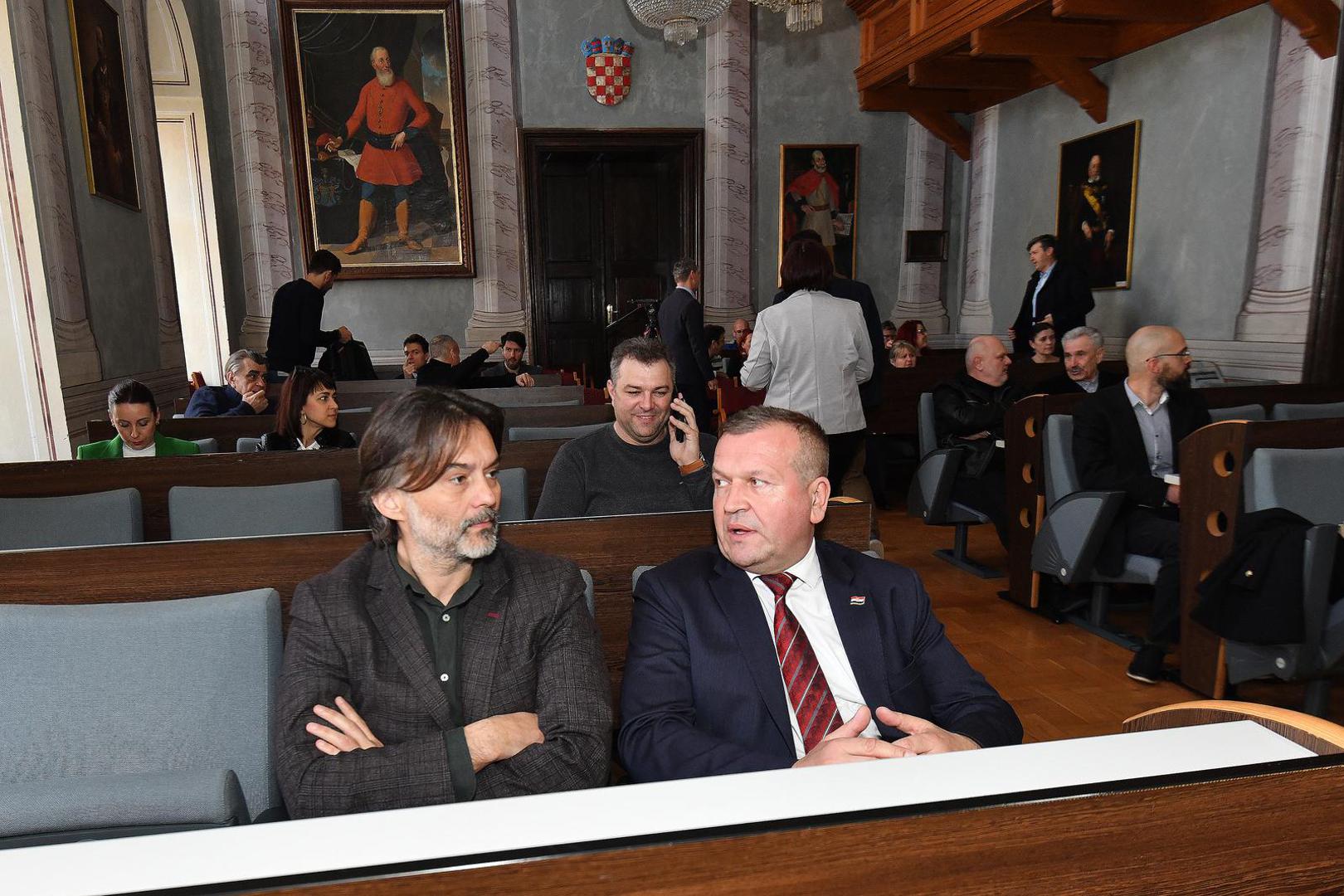 09.03.2023., Varazdin - U skupstinskoj dvorani Varazdinske zupanije prikazan je dokumentarni film Vecernjeg lista "Neandertalci". Photo: Vjeran Zganec Rogulja/PIXSELL
