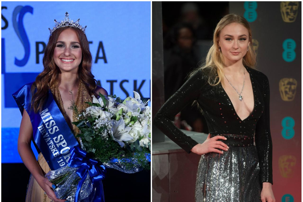 Sophie Turner i Anja Ožanić