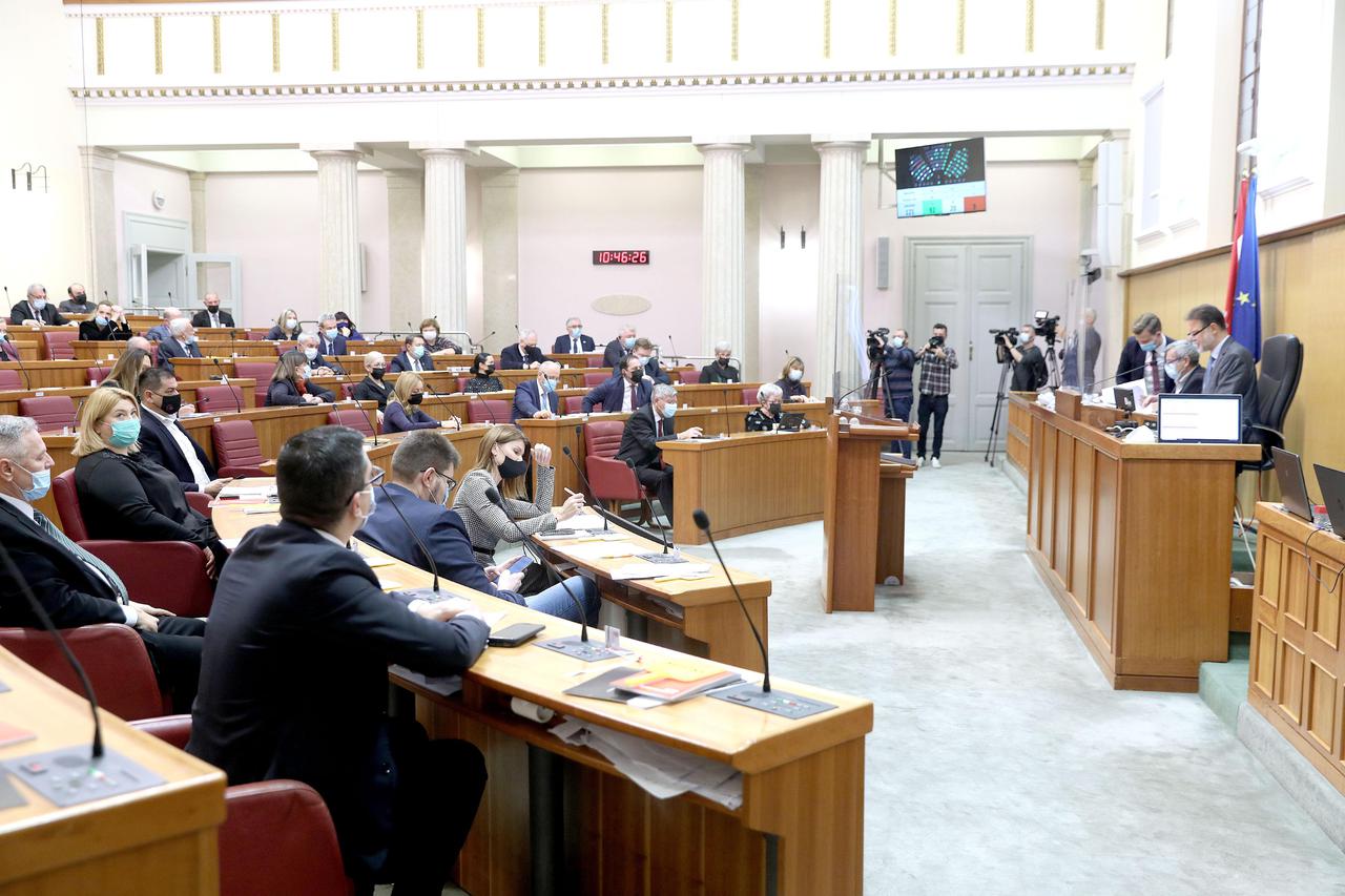 Sabor je 15. sjednicu zasvršio glasovanjem o raspravljenim točkama dnevnog reda