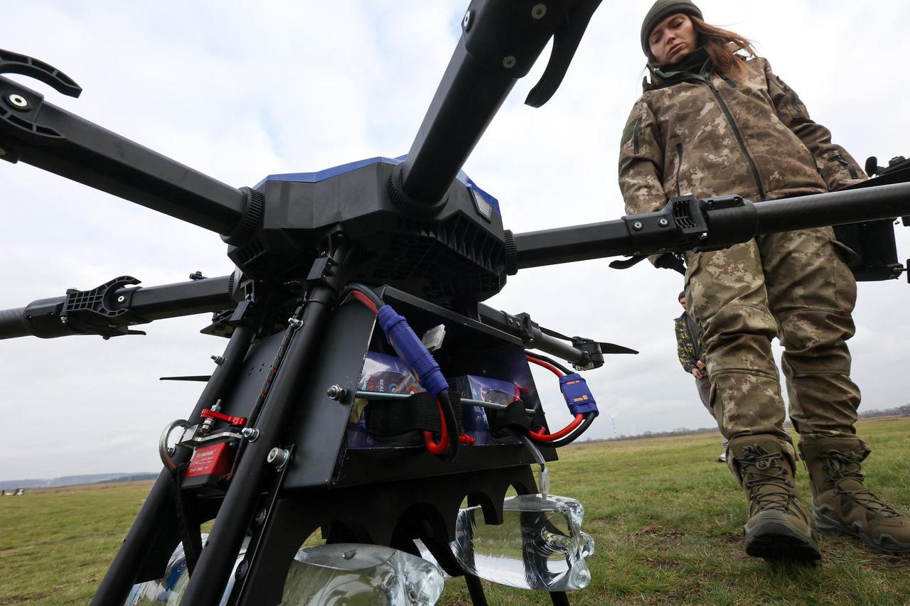 Training Drone Pilots In Kharkiv Region - Ukraine