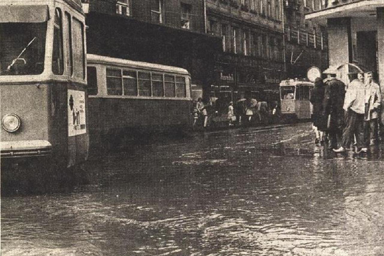 Potop u Zagrebu u lipnju 1975.
