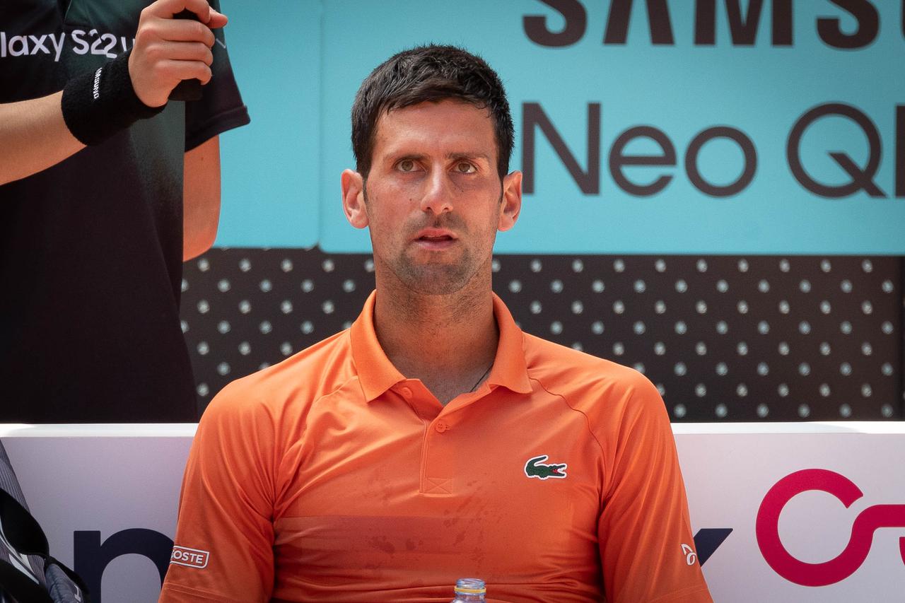 Novak ?okovi? tijekom Mastersa u Madridu