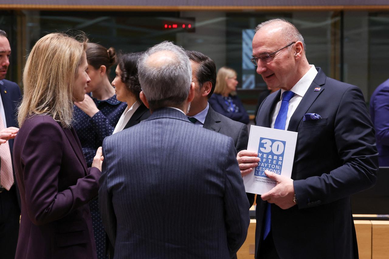 EU Foreign Affairs Council in Brussels