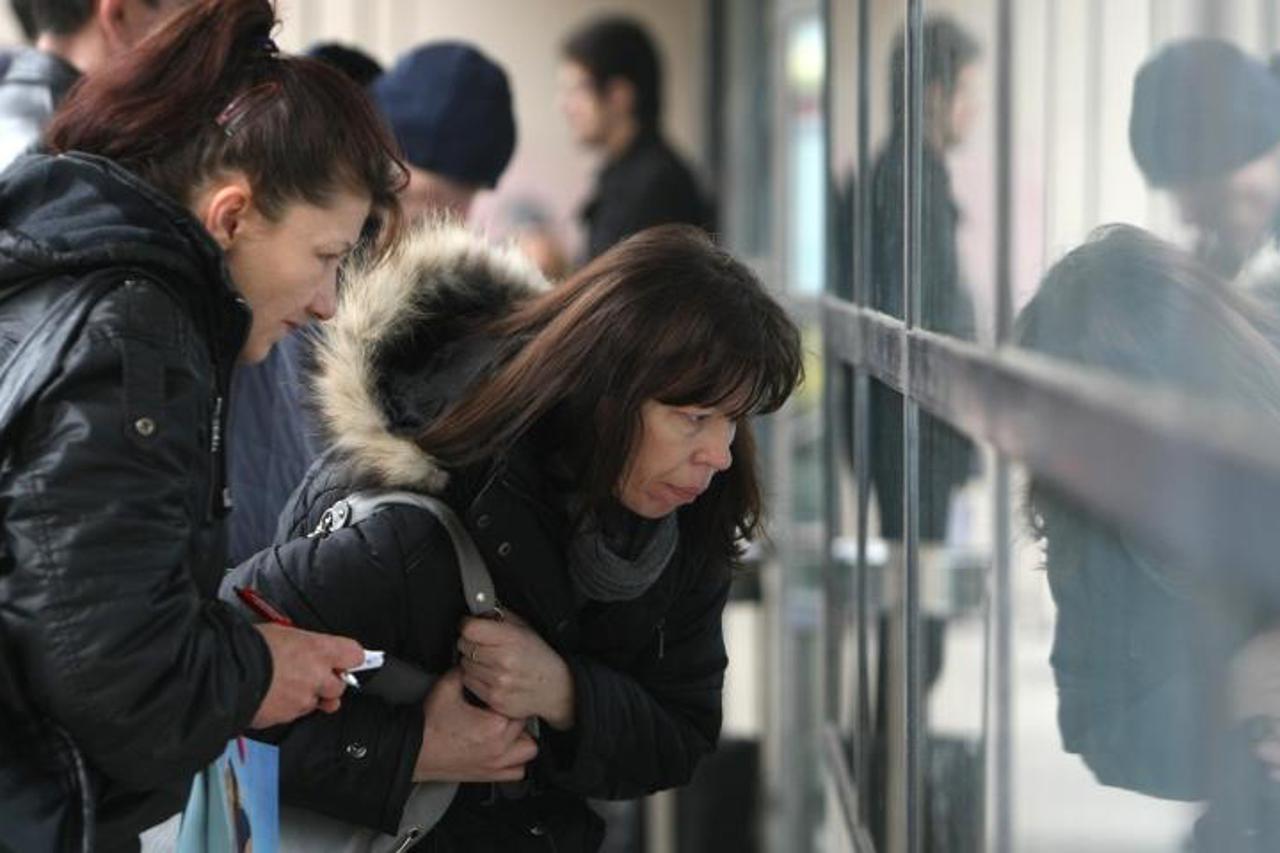 '16.02.2011., Zagreb - U Hrvatskoj je broj nezaposlenih presao 330 000.  Photo: Petar Glebov/PIXSELL'