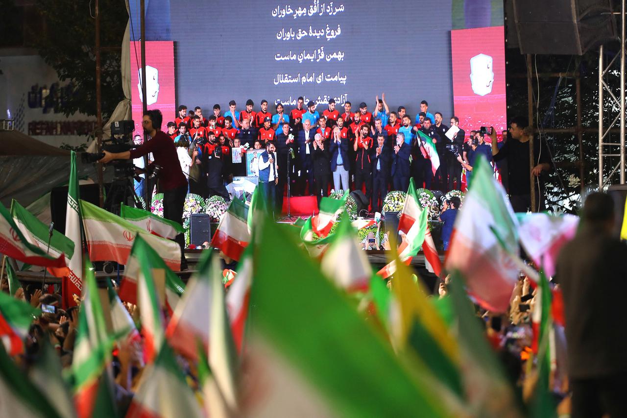 Iranian National Football Team Ceremony Before World Cup - Tehran