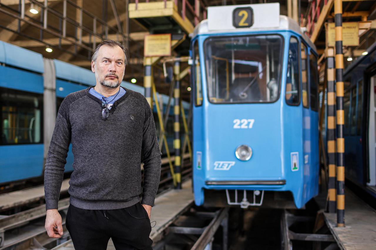 Zagreb: Tramvaj ZET-a koji vozi već pola stoljeća