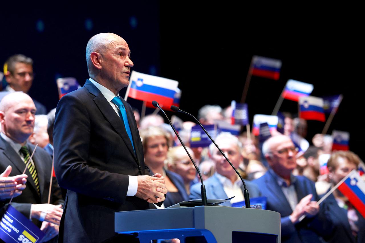 FILE PHOTO: Slovenian Democratic Party congress in Ljubljana